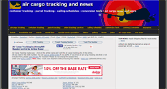 Desktop Screenshot of cargotracking.utopiax.org
